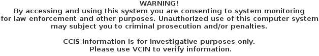warning